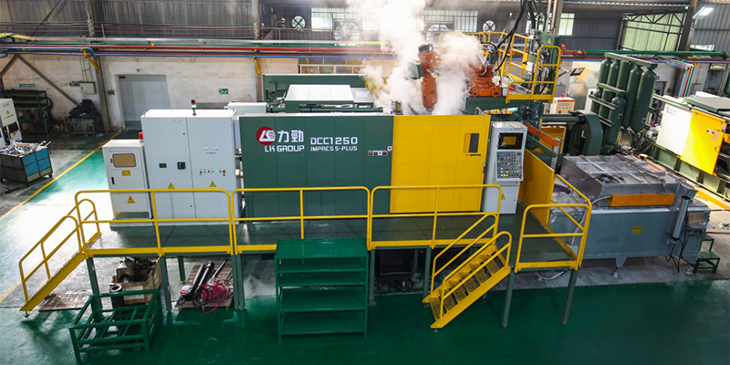 350T to 1250T die casting machines
